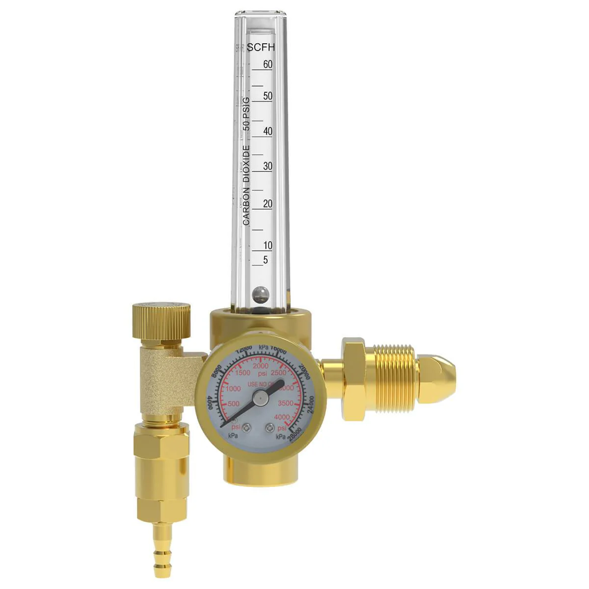 QB01 Argon/CO2 Welding Flow Meter Gas Regulator - Image 4