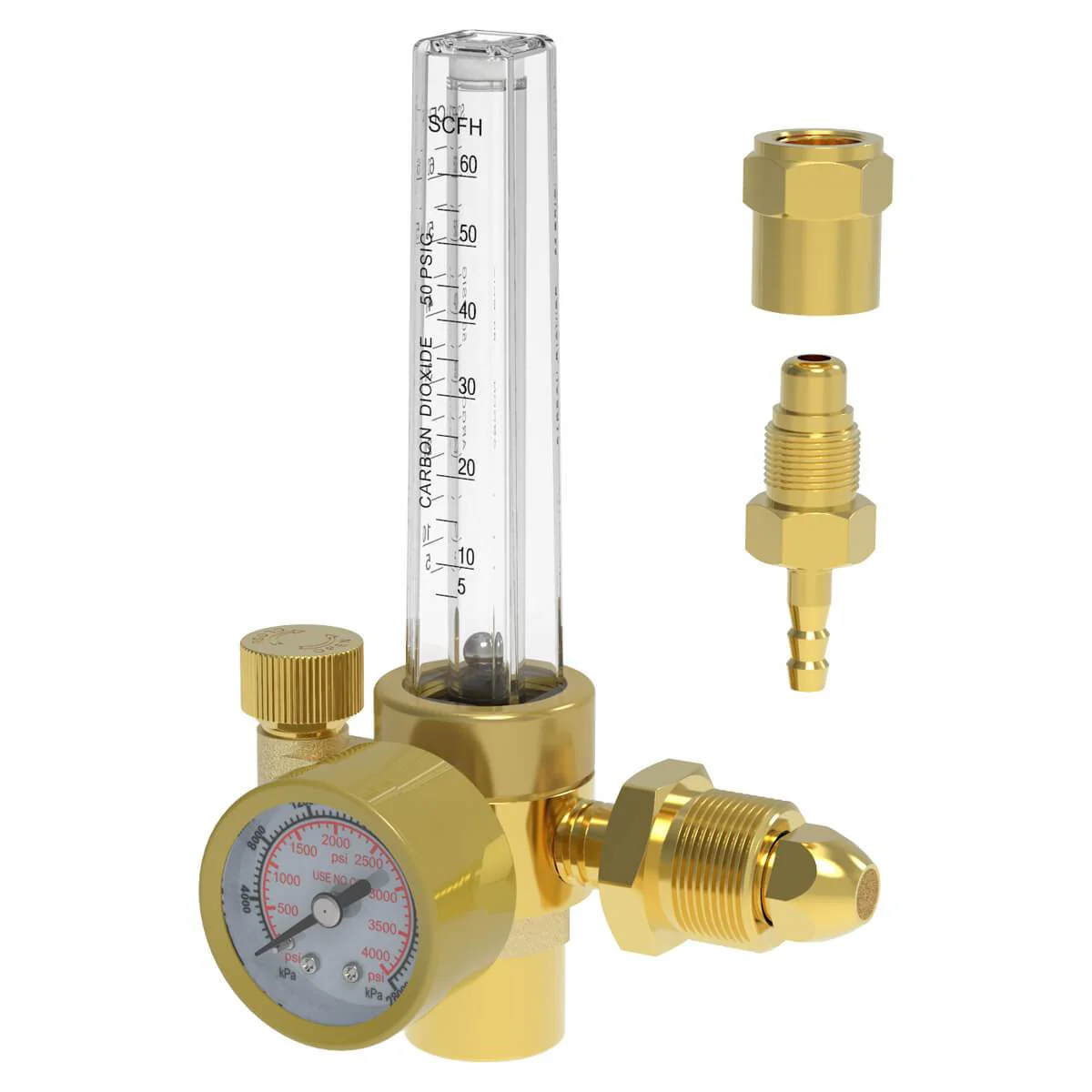 QB01 Argon/CO2 Welding Flow Meter Gas Regulator - Image 5