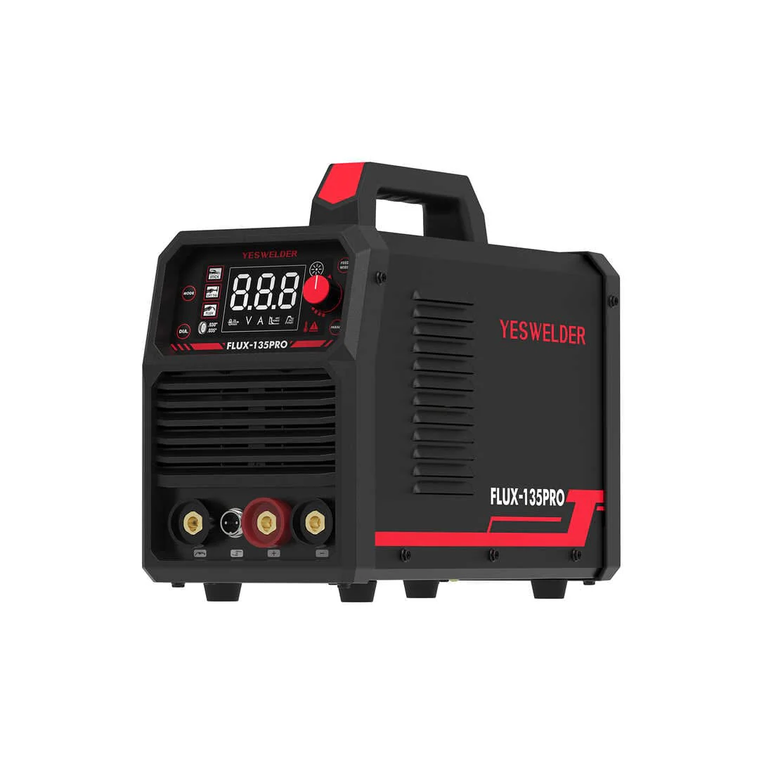 Flux-135-PRO 110V Digital Display Flux MIG/Lift TIG/Stick 3-in-1 Gasless MIG Welder - Image 7