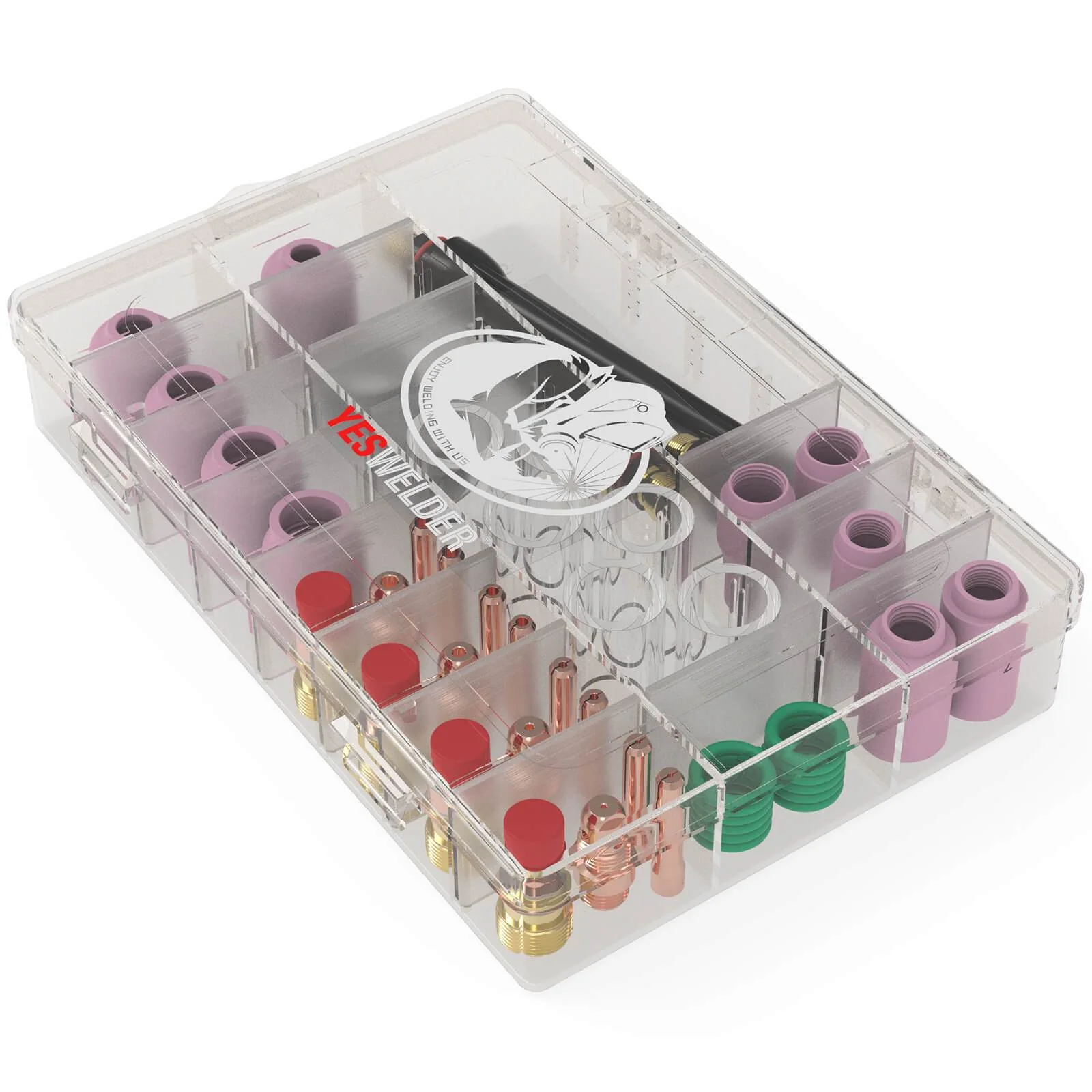 BPG35-49 49PCS WP-17/18/26 TIG Welding Torch Consumables - Image 3