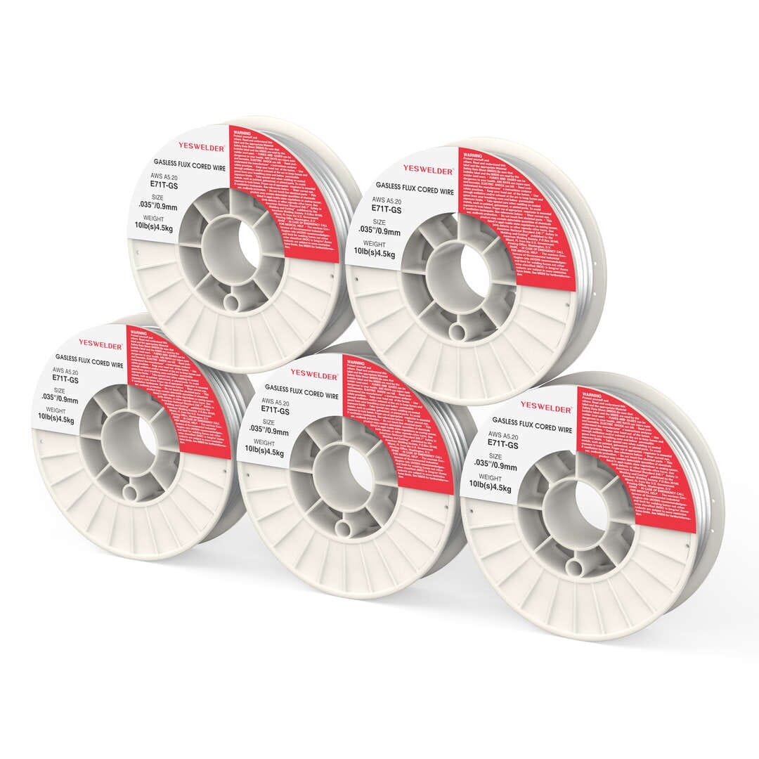 E71T-GS/10LB-0.9  .035" 10LB Spool Gasless Flux Core MIG Welding Wire - Image 5