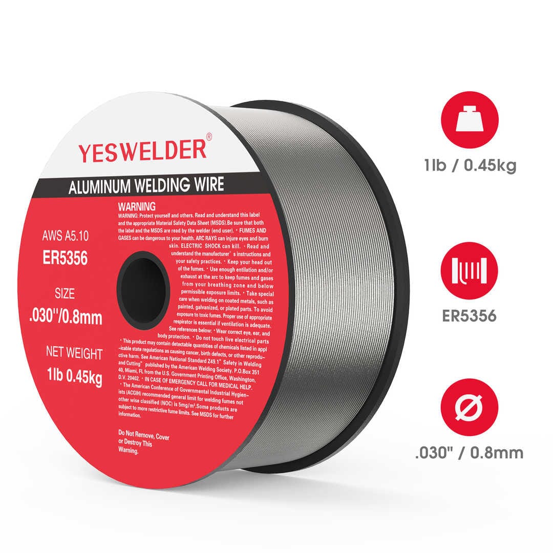 ER5356/1LB-0.8  1LB Spool .030" Magnesium Aluminum MIG Welding Wire - Image 3